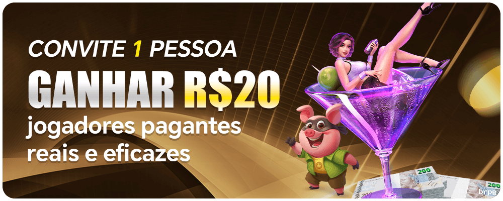 Bônus boas-vindas brpg R$100